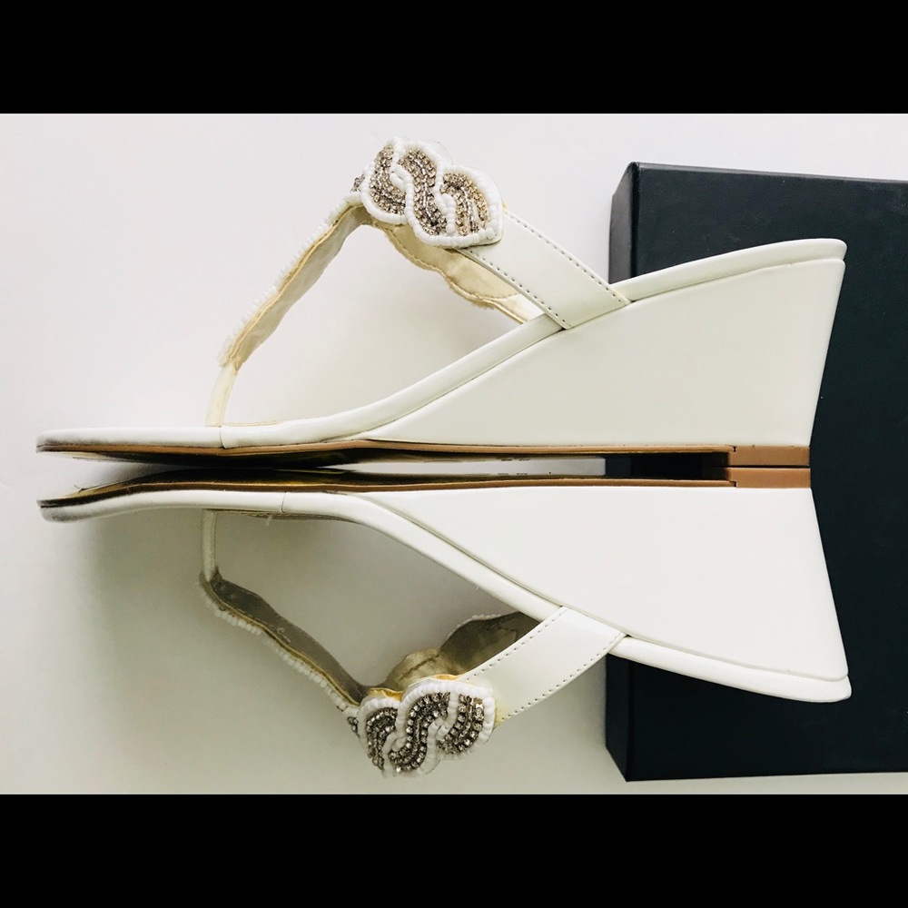 Adrianna Papell Carla Beaded Sandal - Picture 2 of 4